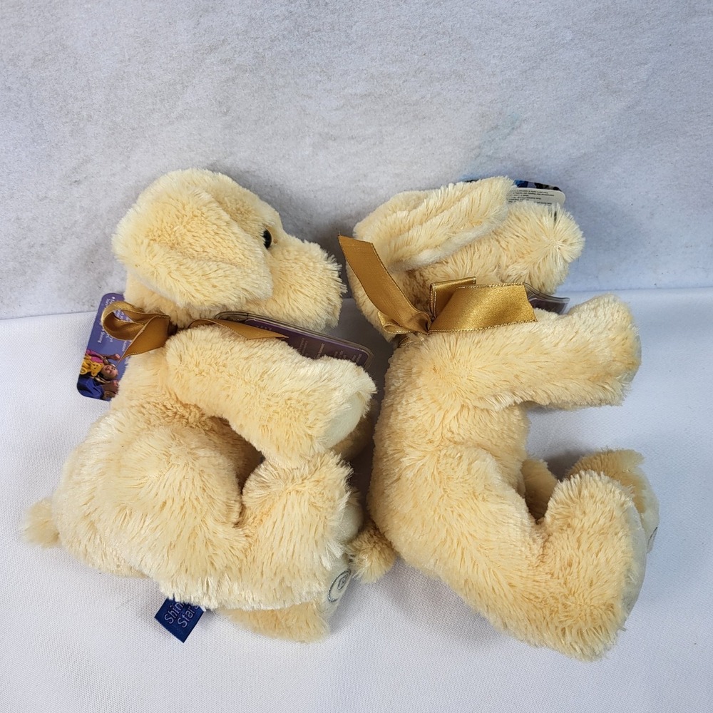 Russ Shining Stars Plush Dog Lot 2 With Tags International Star Registry - Picture 5 of 10